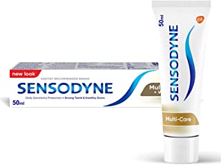 معجون اسنان عناية متعددة وتبييض الاسنان الحساسة من سنسوداين - 50 مل