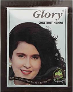 جلورى صبغة شعر حناء - كستنائي