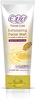 غسول مقشر للوجه غني بالعسل من ايفا، 150 مل