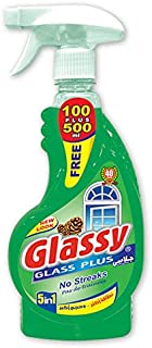سائل منظف للزجاج والنافذة برائحة الصنوبر من جلاسي، 600 مل
