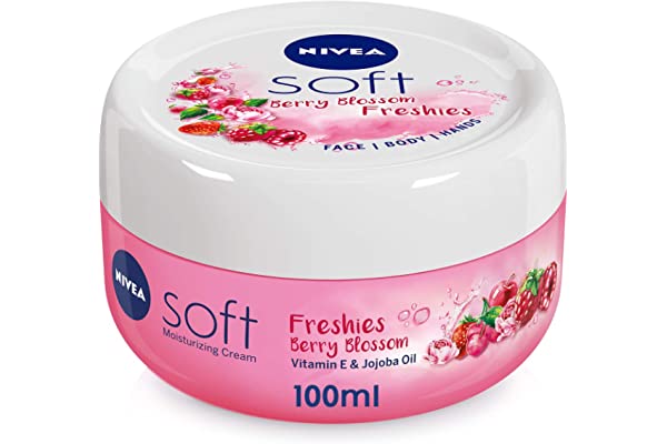 كريم نيفيا سوفت فريشيز المرطب، بخلاصة زهر التوت، 100 مل