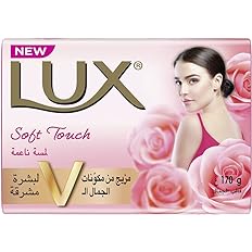 صابون لوكس سوفت تاتش، قطعة 120 جرام
