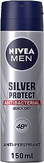 بخاخ مضاد للعرق بحماية الفضة للرجال من نيفيا 150 مل