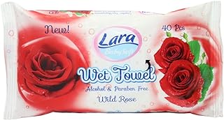 مناديل مبلله لارا للبشره الحساسه 24 قطعه