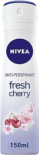 سبراي مقاوم للتعرق برائحة الكرز المنعش للنساء من نيفيا - 150 مل 4.6 من 5 نجوم 171