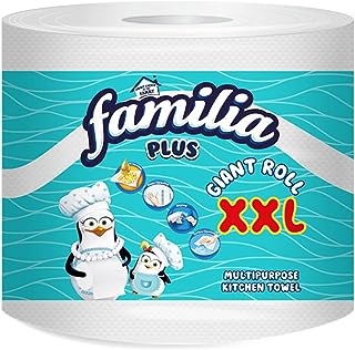 رول فوط مطبخ بحجم جامبو XXL من فاميليا - رول واحد