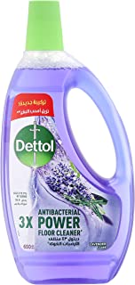 سائل منظف للارضيات مضاد للبكتيريا برائحة اللافندر 3X من ديتول، 650 مل
