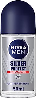 مزيل العرق سيلفر بروتيكت رول اون للرجال من نيفيا، 50 مل
