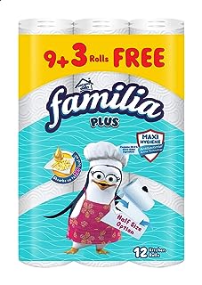 مجموعة من رول مناديل المطبخ من فاميليا - 12 رول