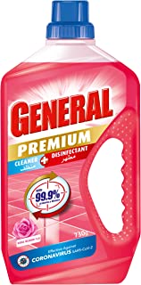 جنرال منظف ومطهر بريميوم الارضيات برائحة الورد، 730 جم