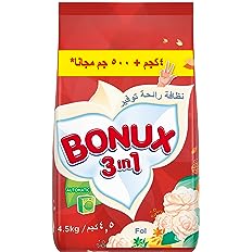 مسحوق تنظيف اوتوماتيك بالفل من بونكس، 4.5 كجم
