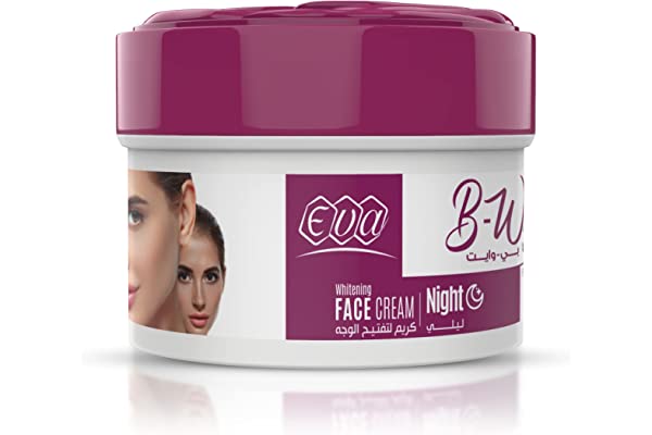 كريم التفتيح الليلي بي وايت للبشرة العادية من ايفا - 40 جم