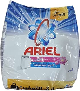 مسحوق غسيل 1 كجم من اريال، تحميل من الاعلى، انتعاش داوني