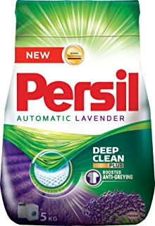 مسحوق غسيل بيرسيل لغسالات الاوتوماتيك بتكنولوجيا ديب كلين بلس- 5 كجم، برائحة اللافندر
