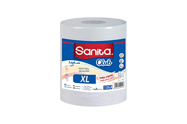 مناديل ماكسي رول XL من سانيتا - قطعة واحدة